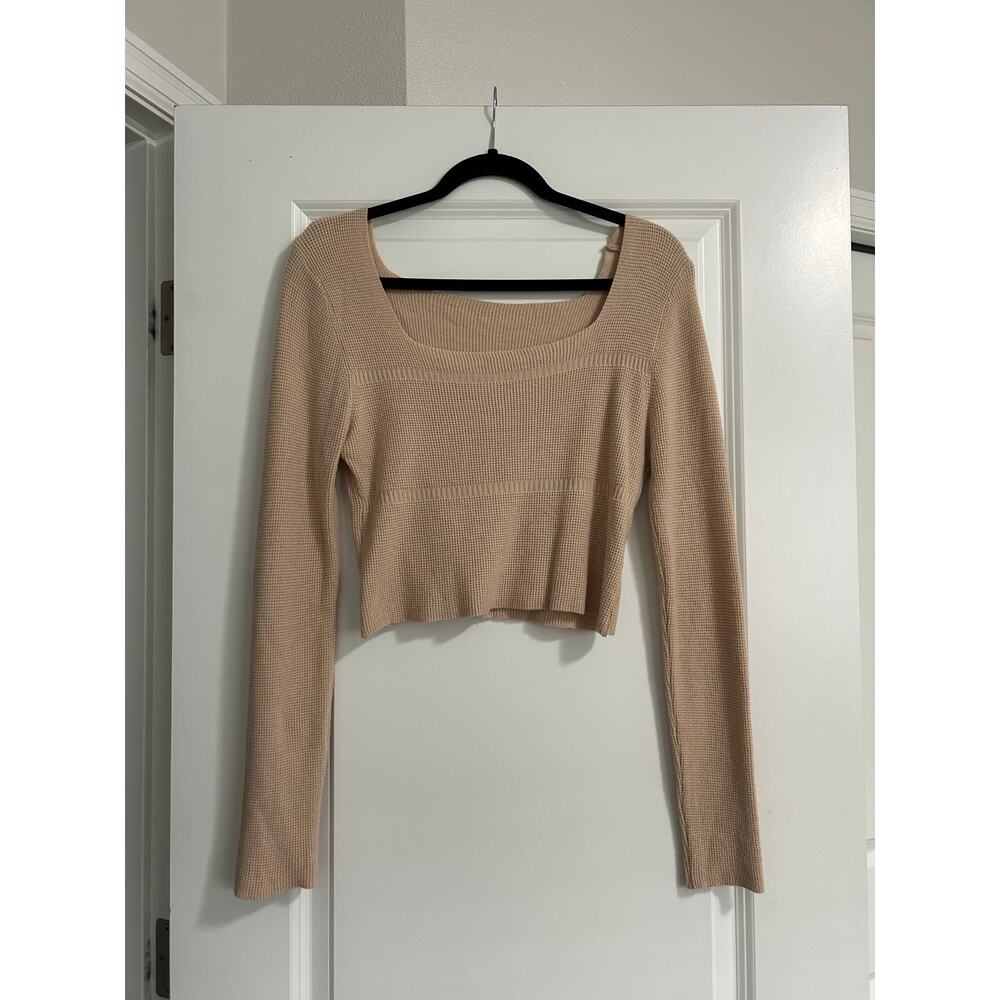 Women’s Square Neck Sweater Top Size Small